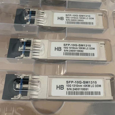 10km 10G LR 1310nm 사설 폼 SFP 광 수신기 여러 브랜드와 호환