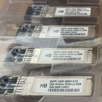 10km 10G LR 1310nm 사설 폼 SFP 광 수신기 여러 브랜드와 호환