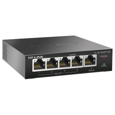 주식 TP-Link TL-SF1005P-POE 5포트 100M 플러그 앤 플레이 POE 전원 공급 스위치