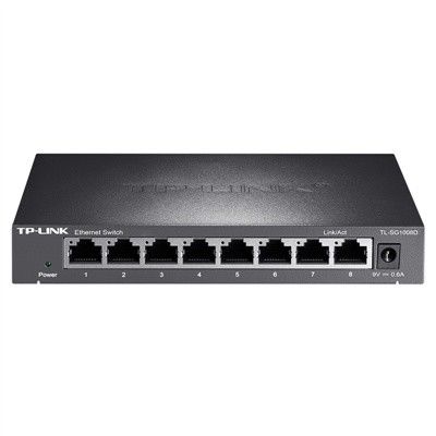5포트 TL-SG1008D 기가비트 플러그 앤 플레이 네트워크 스위치, 패킷 전송 속도 11.9M
