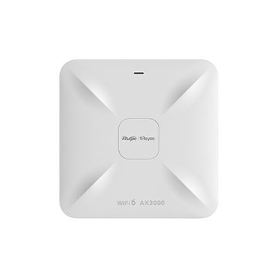 최대 LAN 데이터 속도 1750Mbps Ruijie RG-RAP2261 E 듀얼 밴드 Wi-Fi 6 실내 천장 AP