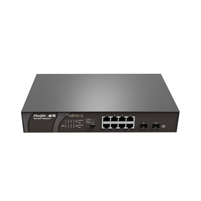 110W 전원 공급 8포트 RG-ES110GD-P V2 RG-ES110GDS-P 기가비트 POE 액세스 네트워크 스위치