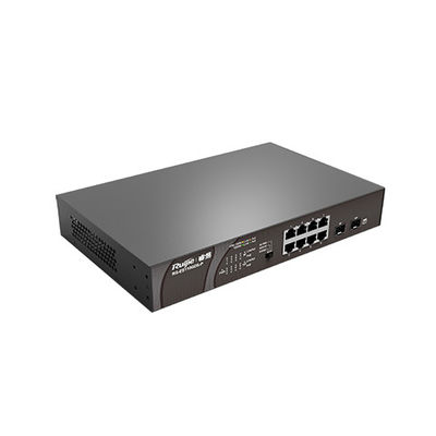 110W 전원 공급 8포트 RG-ES110GD-P V2 RG-ES110GDS-P 기가비트 POE 액세스 네트워크 스위치