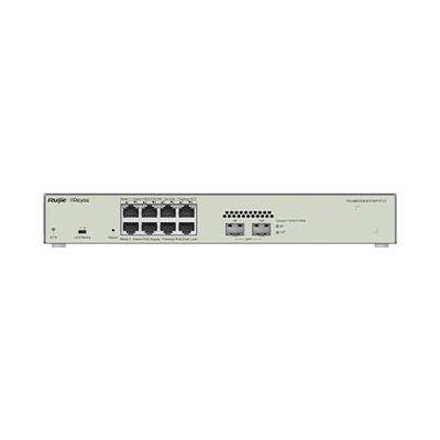 Ruijie Reyee RG-NBS3100-8GT2SFP-P 네트워크 관리용 8-포트 기가 비트 액세스 스위치