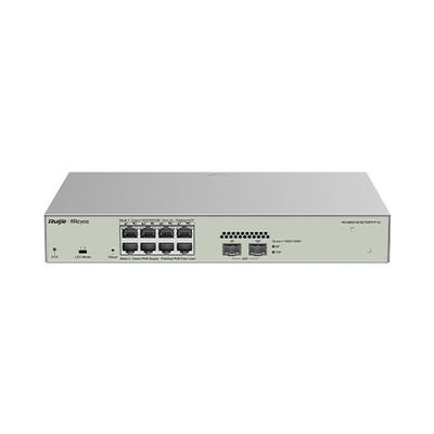 Ruijie Reyee RG-NBS3100-8GT2SFP-P 네트워크 관리용 8-포트 기가 비트 액세스 스위치