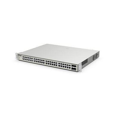 용량 Ruijie Reyee 48 포트 기가 비트 액세스 10G 업링크 레이어 2 네트워크 관리 PoE 스위치 RG-NBS3200-48GT4XS-P