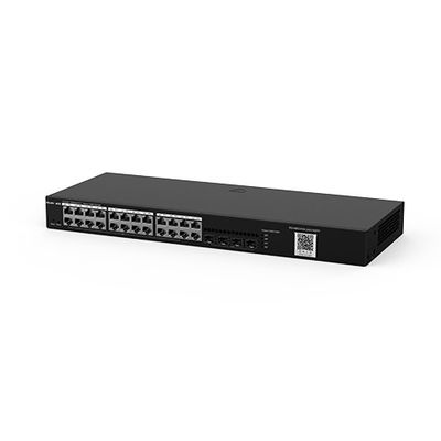 프라이빗 몰드 24포트 기가비트 스위치, 4개의 SFP Uplinks와 336Gbps의 스위칭 용량